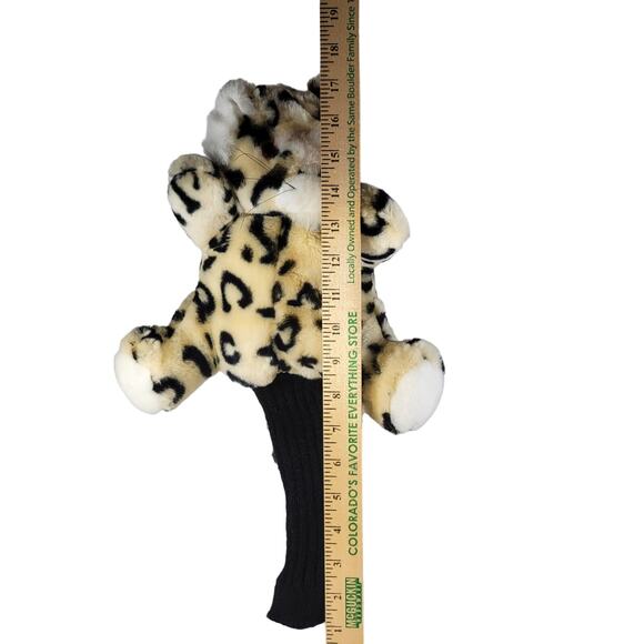 Golfer Pals Snow Leopard Plush Golf Club Cover Vintage - Picture 7 of 16